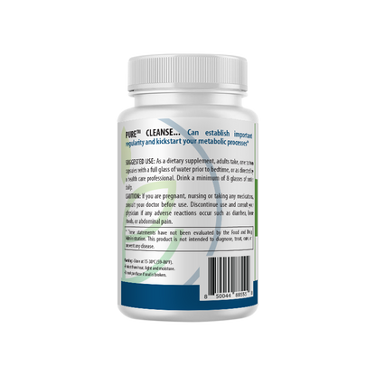 Pure Cleanse | Psyllium, Detox, Bloat Relief, Weight Loss, 60 Caps!