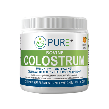 Bovine Colostrum | Immune, Gut Health, 90 Servings, 171g, USA!