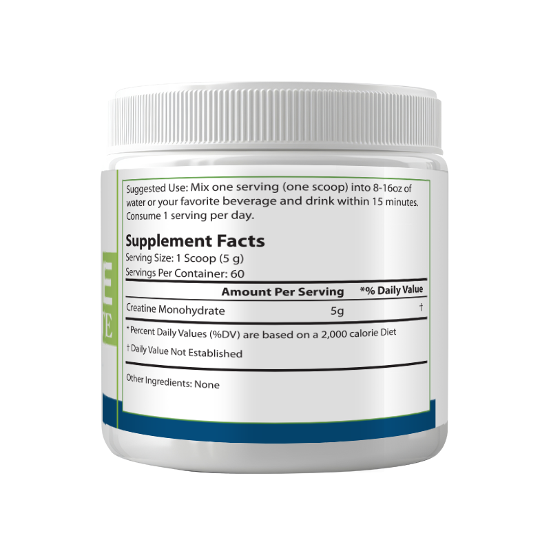 Creatine Monohydrate | 5g, Muscle, Endurance, 60 Servings, 300g!