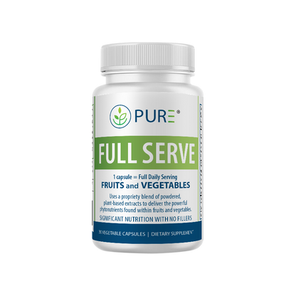 Full Serve | Phytoserv, Fruit & Veggie, Nutrition, 30 Caps, USA!