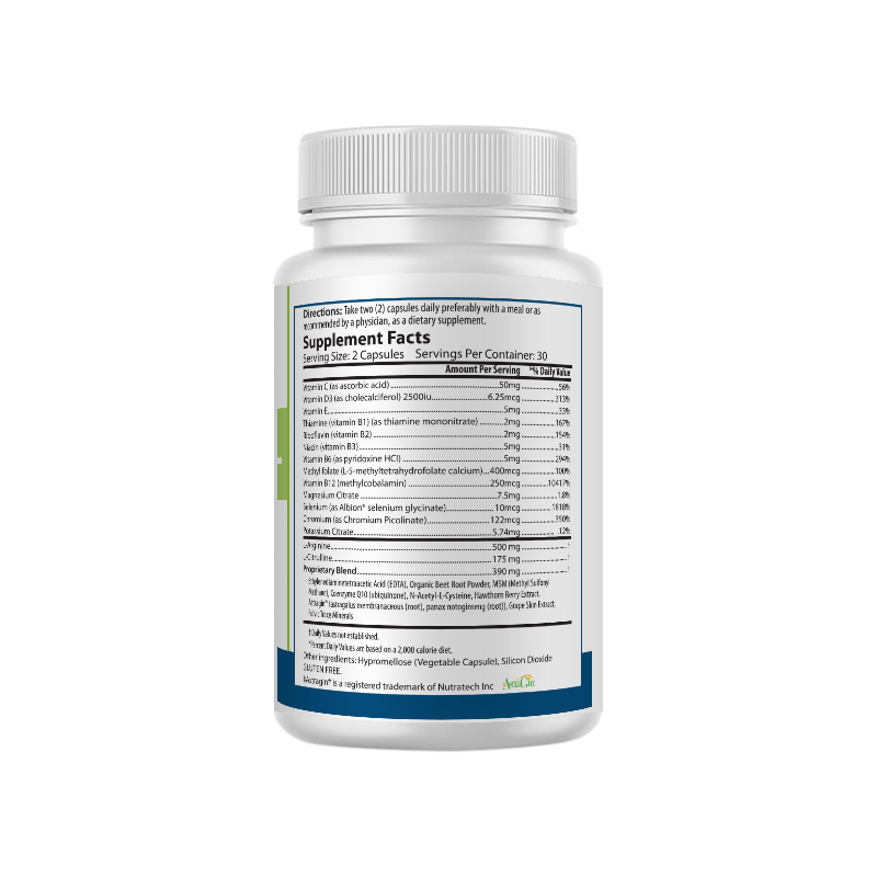 L-arginine+ Capsules | L-Citrulline, Heart, Nitric Oxide, 60 Caps, USA!