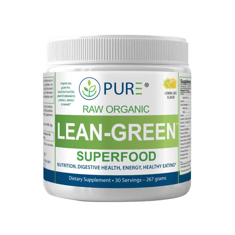 Raw Organic Greens Superfoods | Spirulina, Detox, Mango, Lemon Lime, 30 Servings, USA!