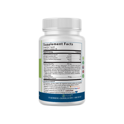 Pure Skinny | Weight Loss, Caffeine, Chromium, Fat Burn, Appetite Control, 60 Caps!