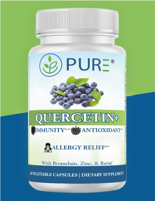 PURE® Quercetin Plus | 60 Capsules