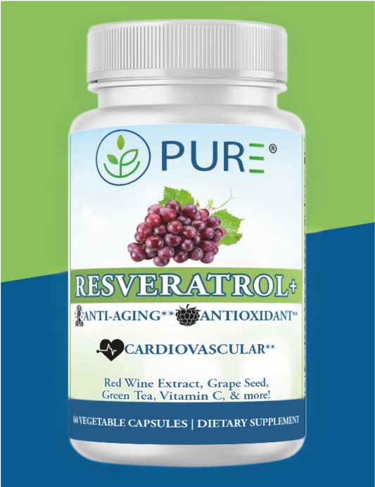 PURE® Resveratrol+ | 60 Capsules