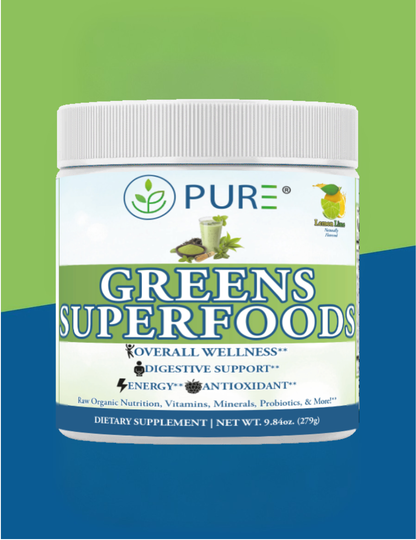 PURE® Greens Superfoods | Lemon Lime