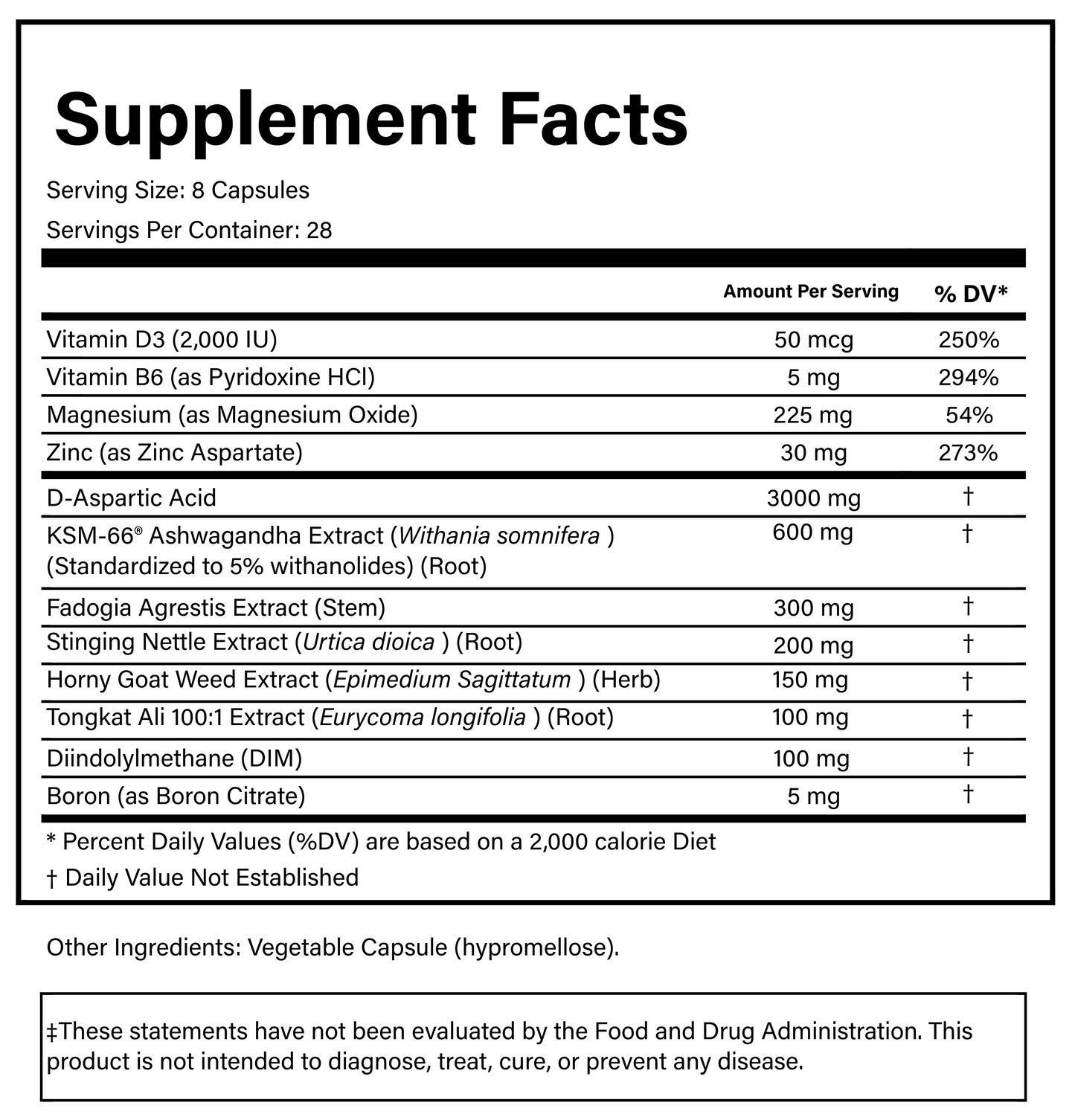 PURE® Testo-Stim | 224 Capsules