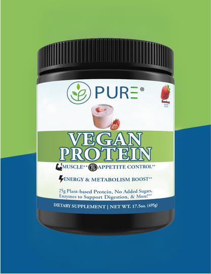 PURE® Vegan Protein | Strawberry