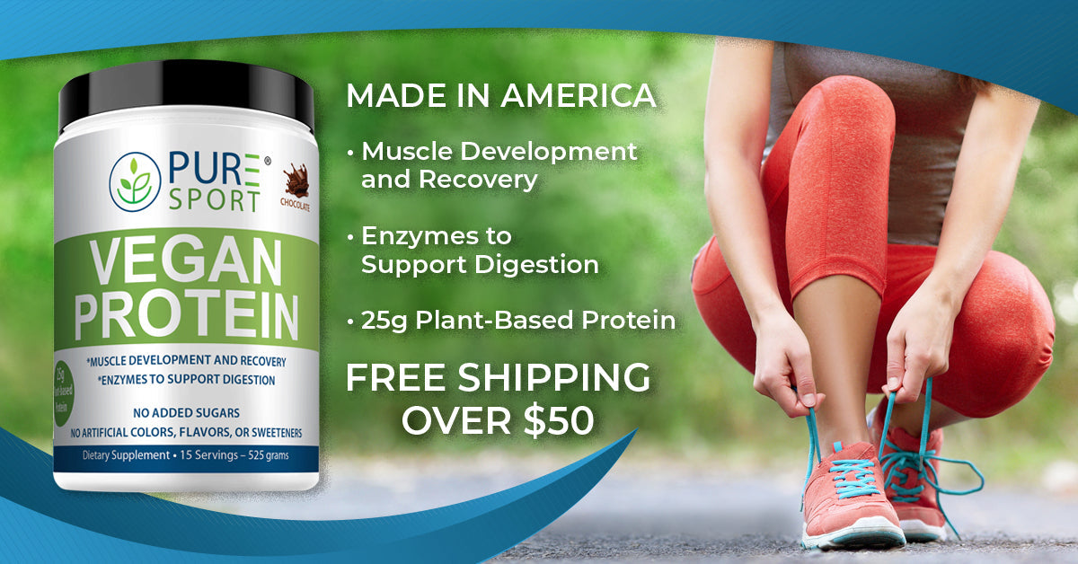 Sport Vegan Protein |  Powder 25g, Pea, Chocolate, Muscle, 15 Servings, USA, 3 Flavors!