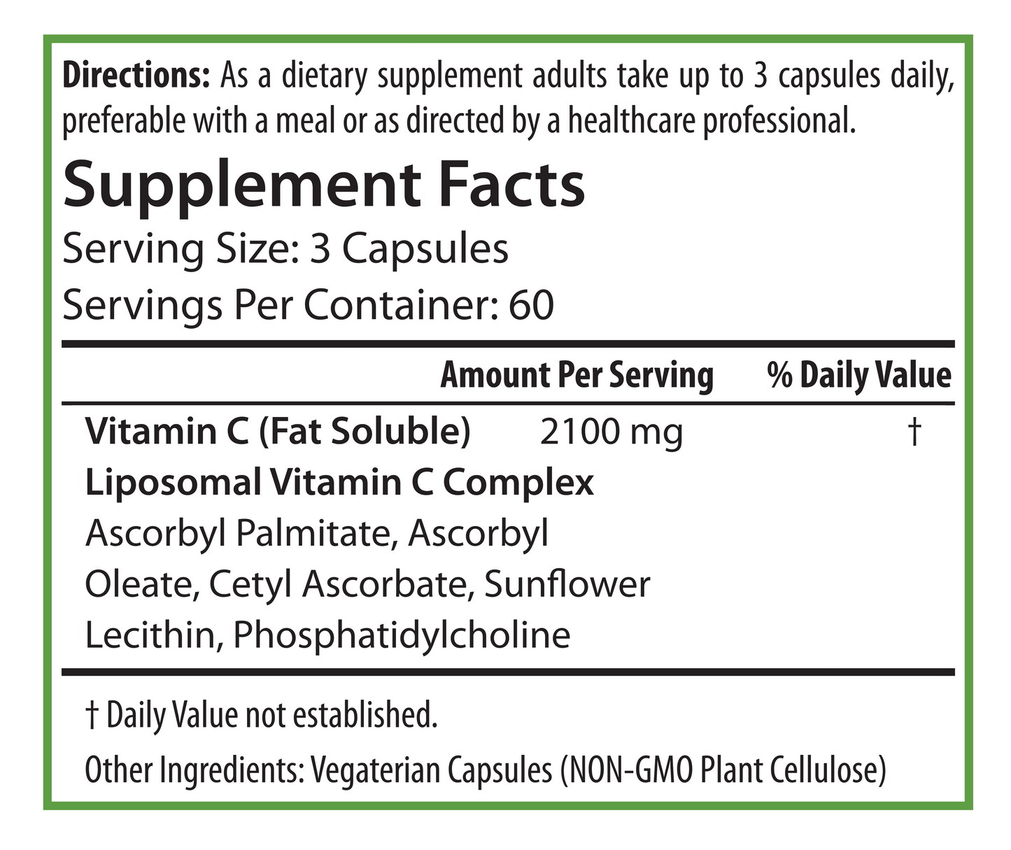 PURE® Liposomal Vitamin C | 180 Capsules