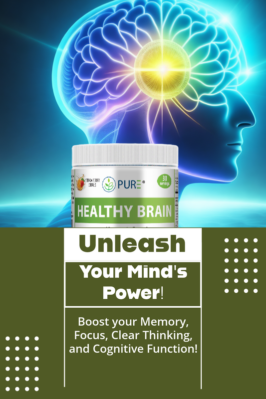 Healthy Brain | (30 servings, 2 Flavors) Unleash Your Mind’s Power!