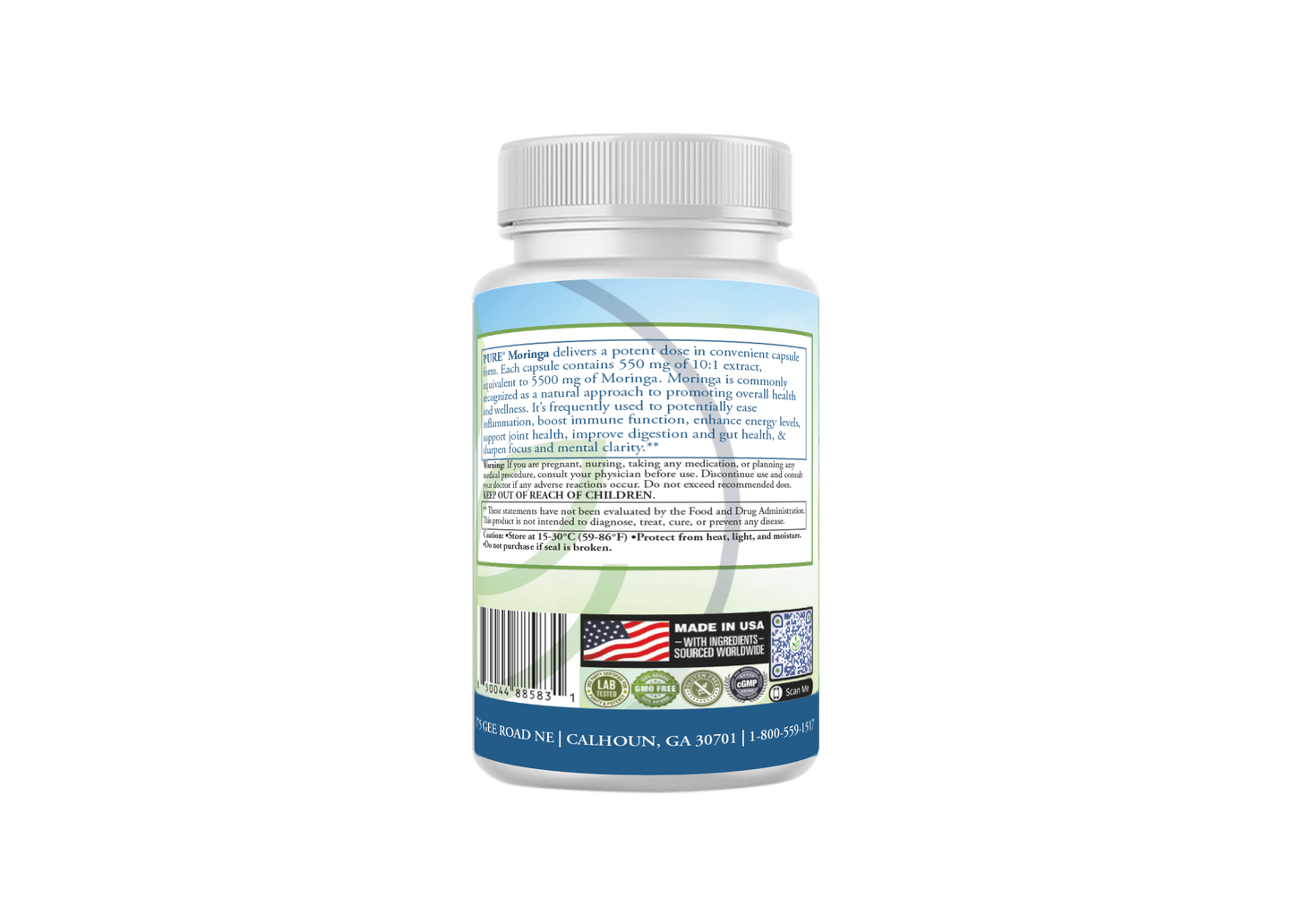 PURE® Moringa | 90 Capsules
