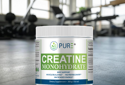 Creatine Monohydrate | (60 servings) Power Up Your Performance, Body & Mind!