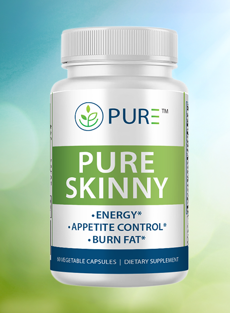 Pure Skinny | Weight Loss, Caffeine, Chromium, Fat Burn, Appetite Control, 60 Caps!