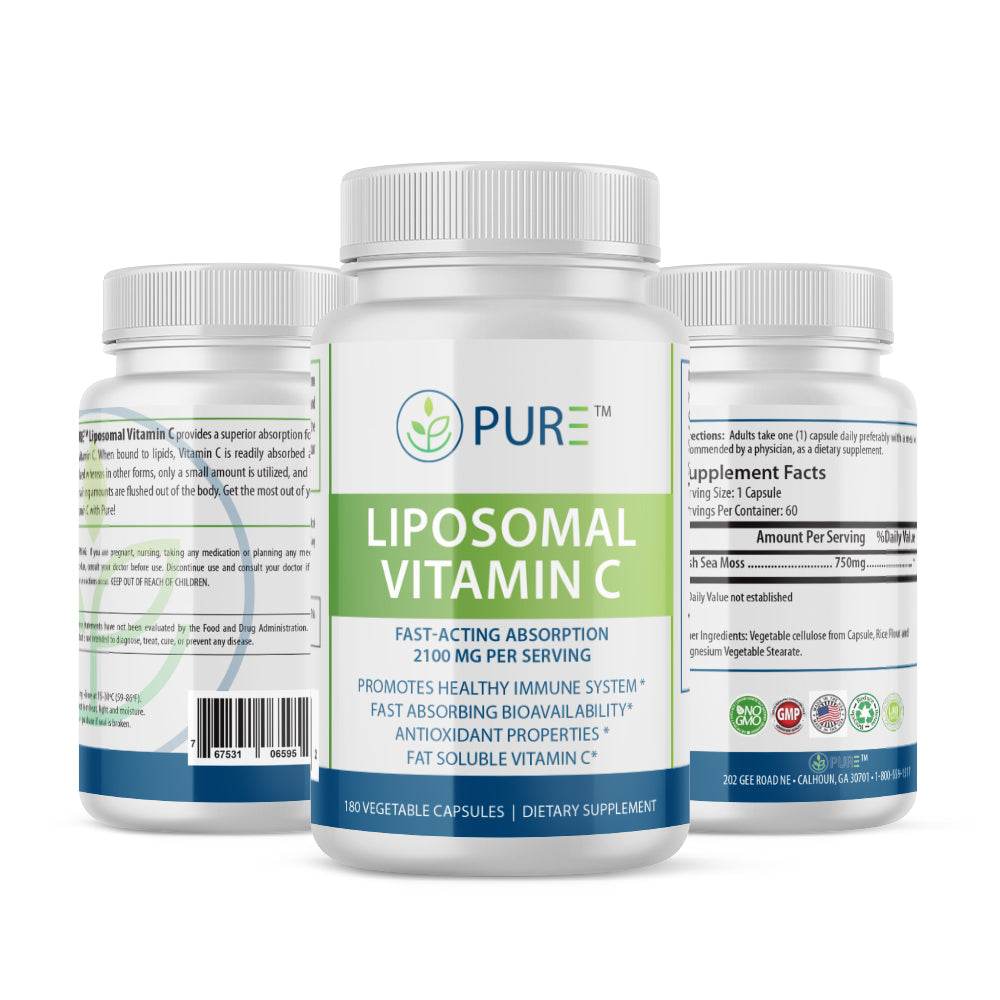Liposomal Vitamin C |  2100mg, Immune, Antioxidant, 120 Caps, USA!